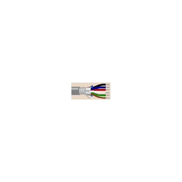 Belden Multi-Conductor Cable, AWM, 24 AWG, 7 C, Gray, PVC, Stranded, 30V AC, Indoor, 1000 ft B9932 - main